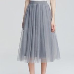 Bailey 44 Tulle Midi Skirt with elastic waist  (Size L)
